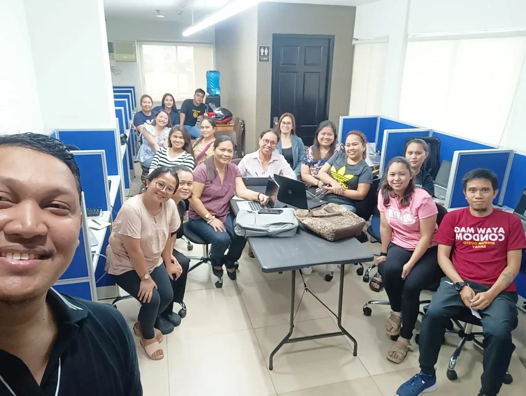 SOVA Cebu Philippines Video Editing Course Students